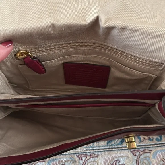 Beautiful Coach leather shoulder bag VTG? - Picture 6 of 9